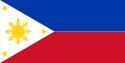 Filippinerne Flag Medium